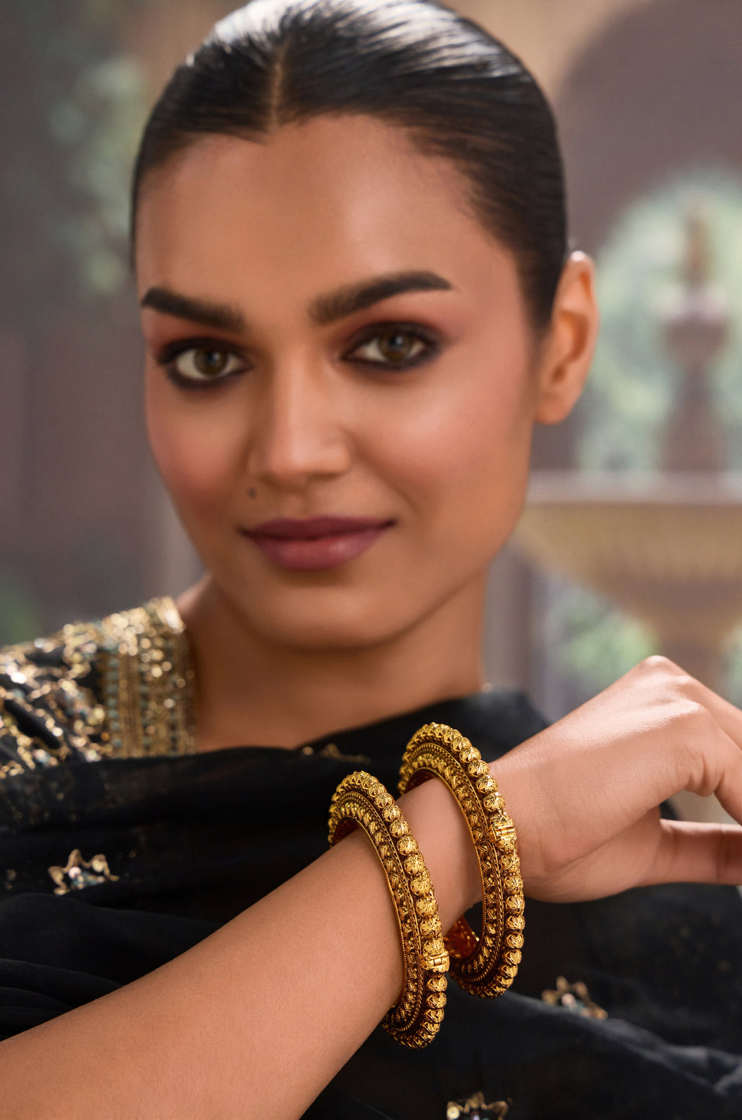 Aliza Temple Bangles - Set of 2