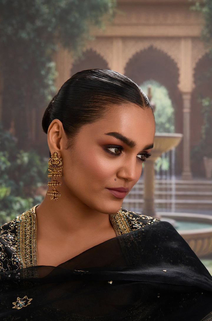 Aarti Temple Jhumka Earrings