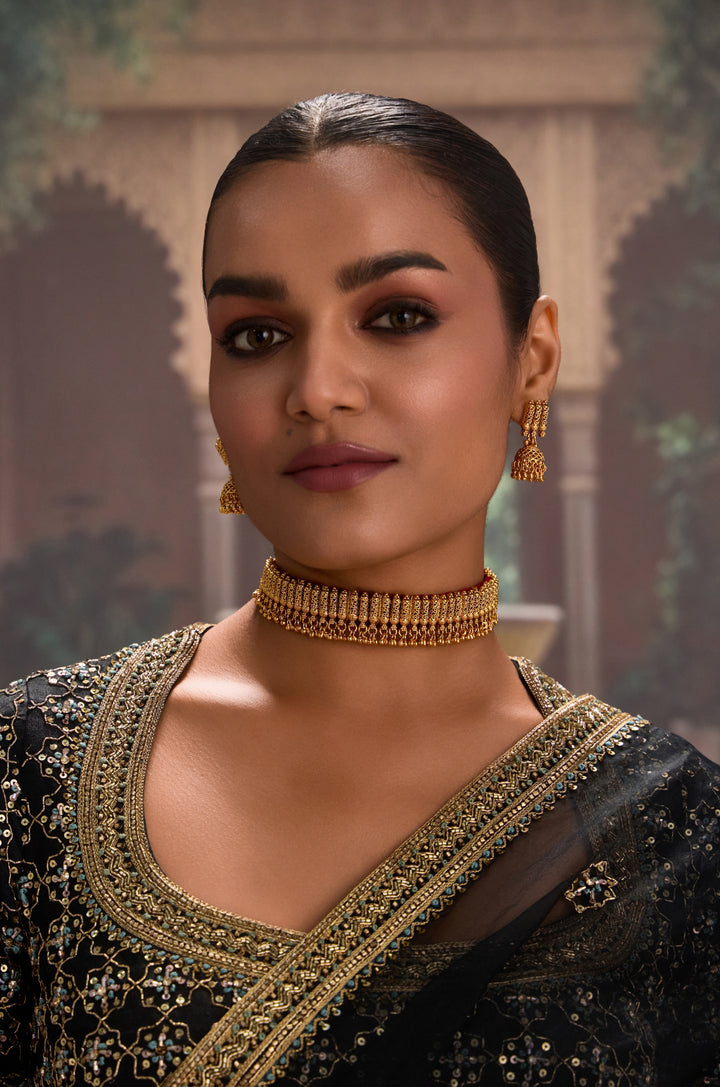 Kavisha Temple Necklace Set