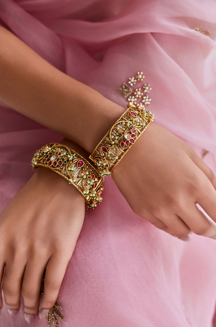Guri Temple Bangles - Set of 2