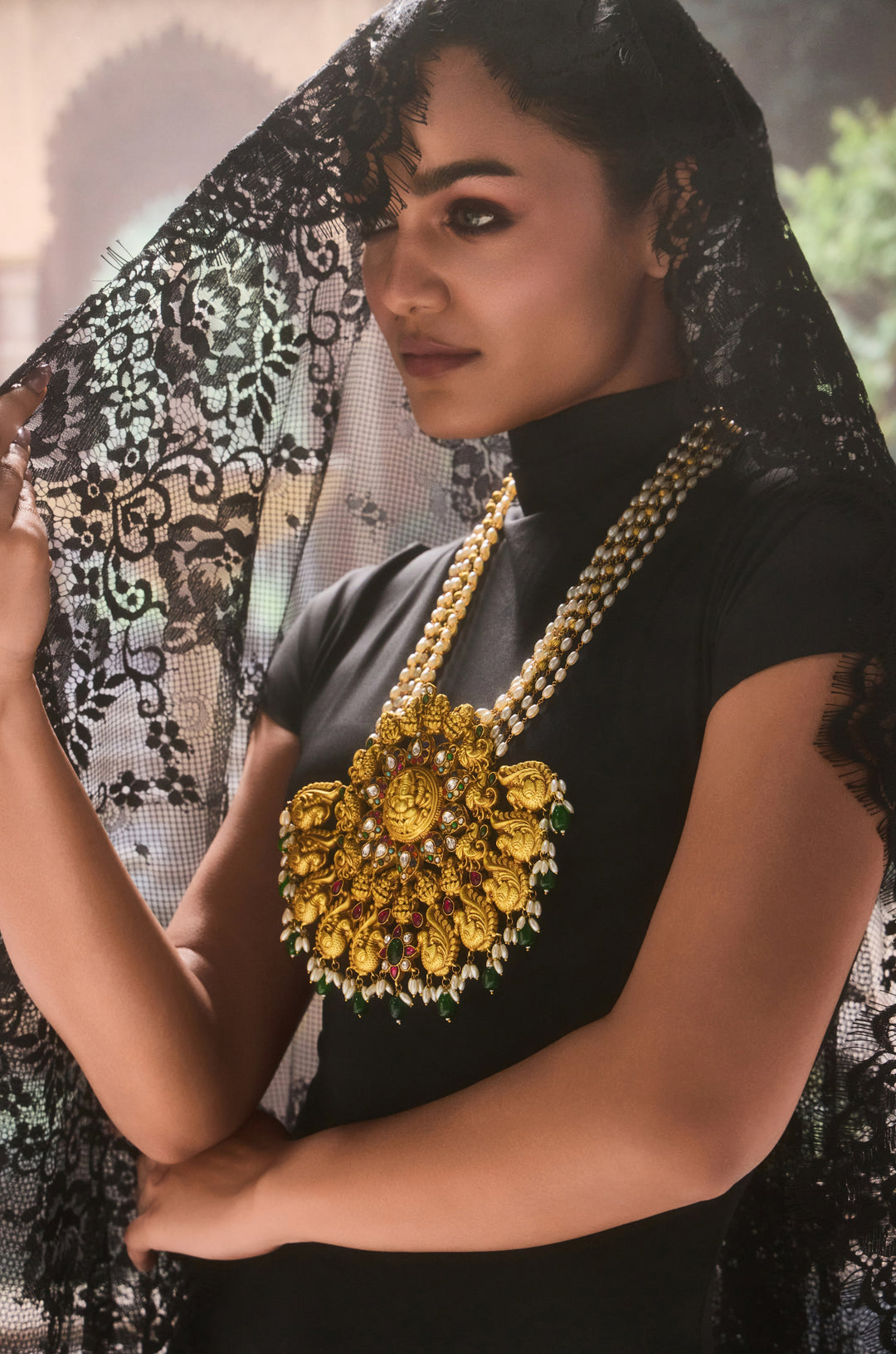 Kayasha Temple Work Necklace