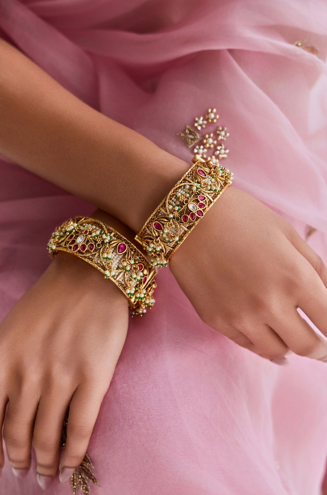 Guri Temple Bangles - Set of 2