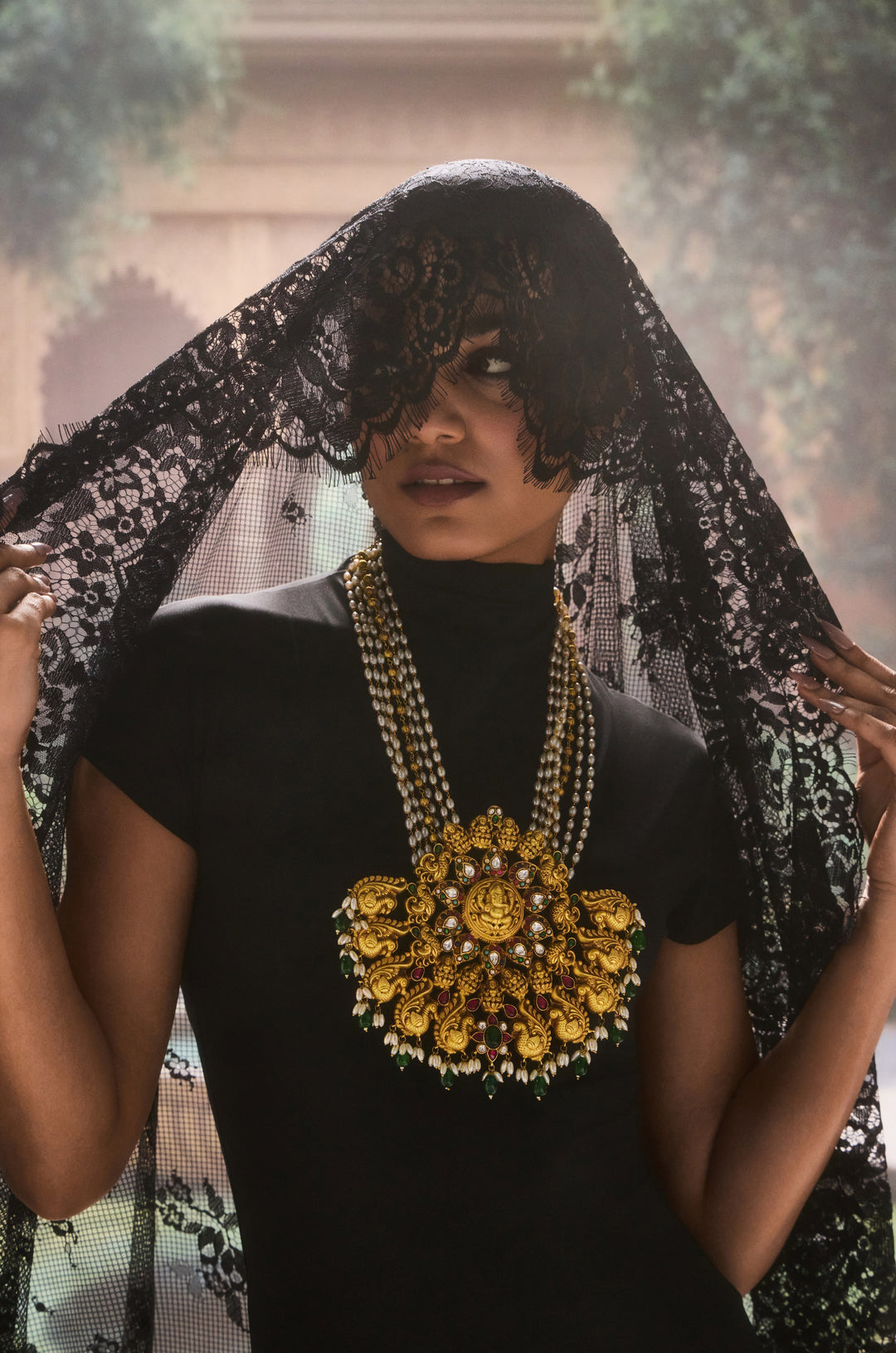 Kayasha Temple Work Necklace