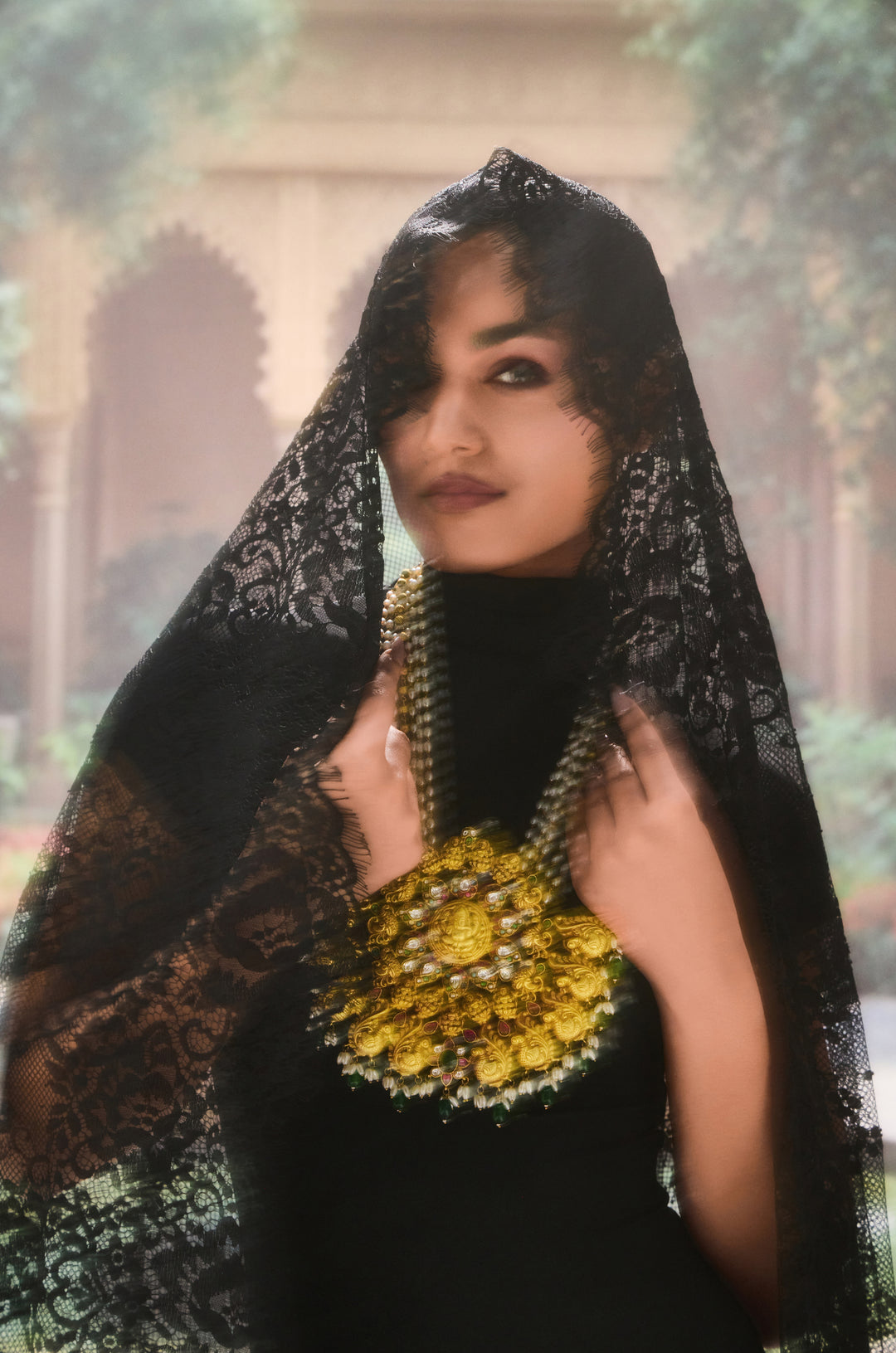 Kayasha Temple Work Necklace