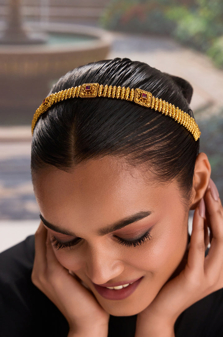 Anvi Temple Work Headband