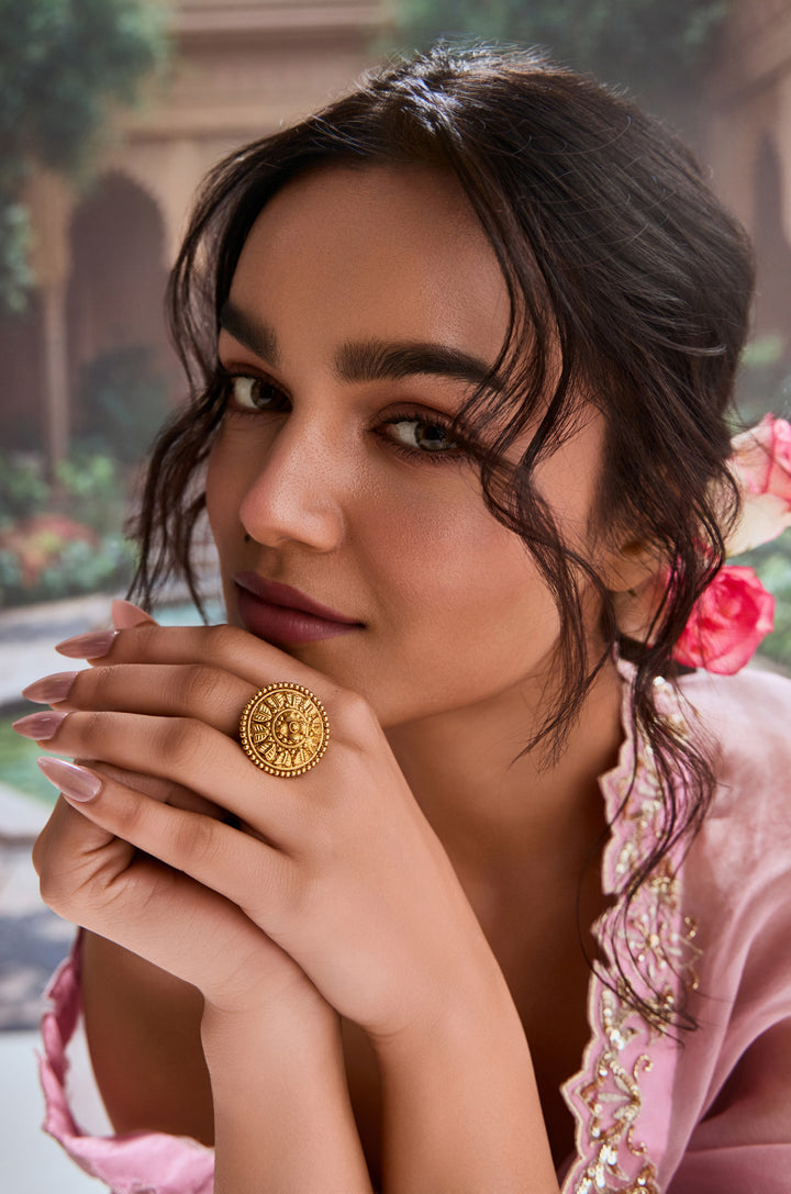 Abhisha Temple Work Ring