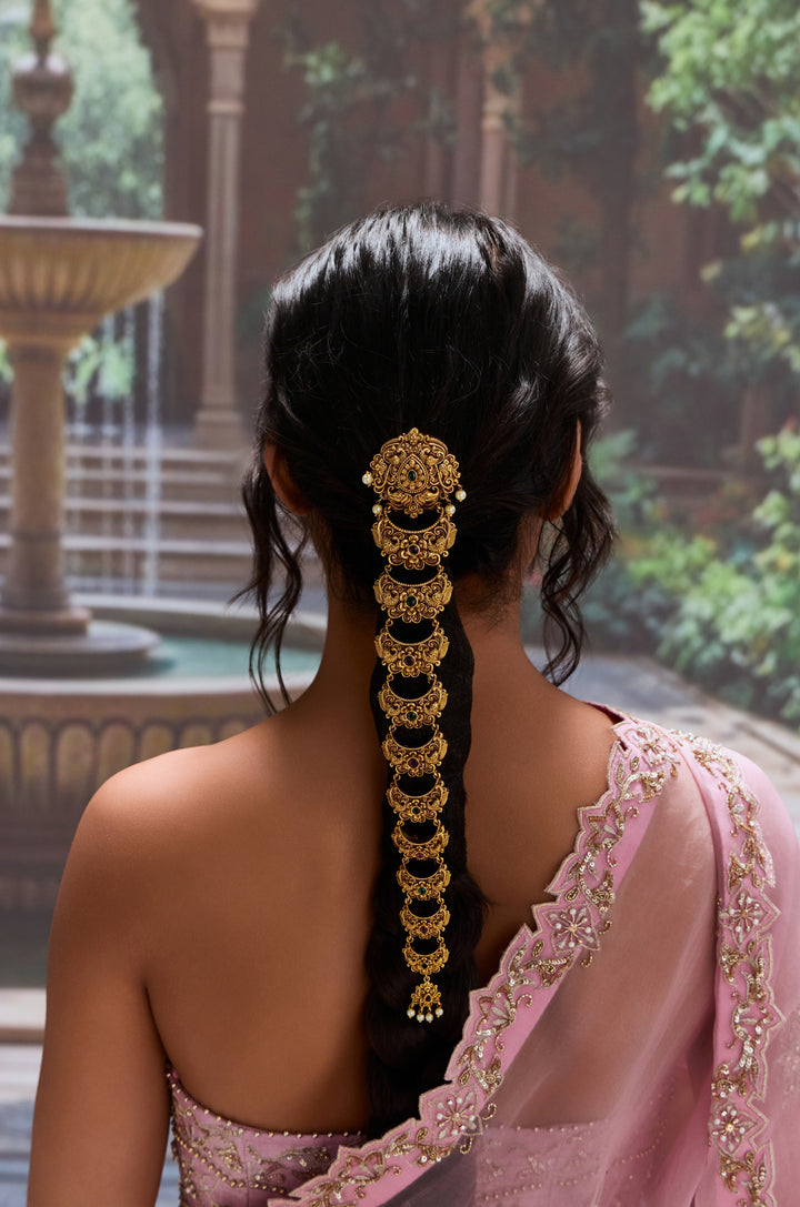 Rachita Temple Work Braid Pin