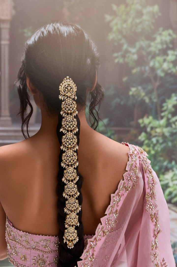 Ananya Polki Braid Pin