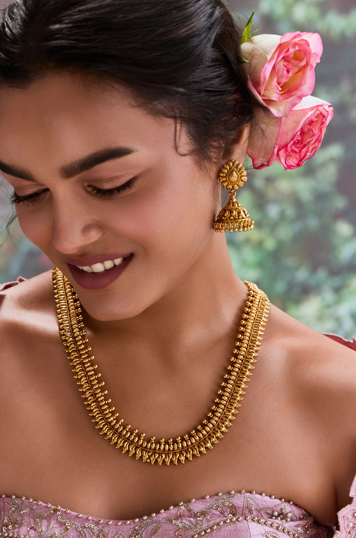 Lakshita Temple Necklace Set