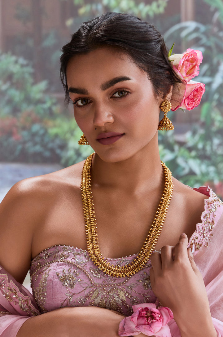 Lakshita Temple Necklace Set