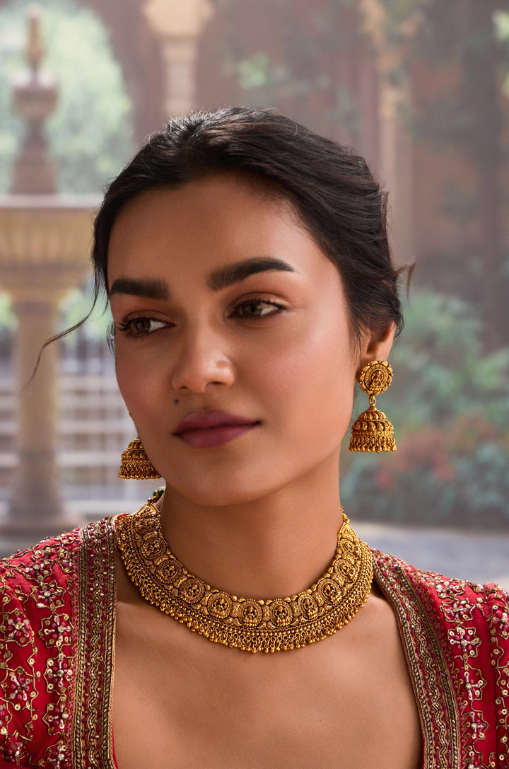 Ronisha Temple Work Necklace Set