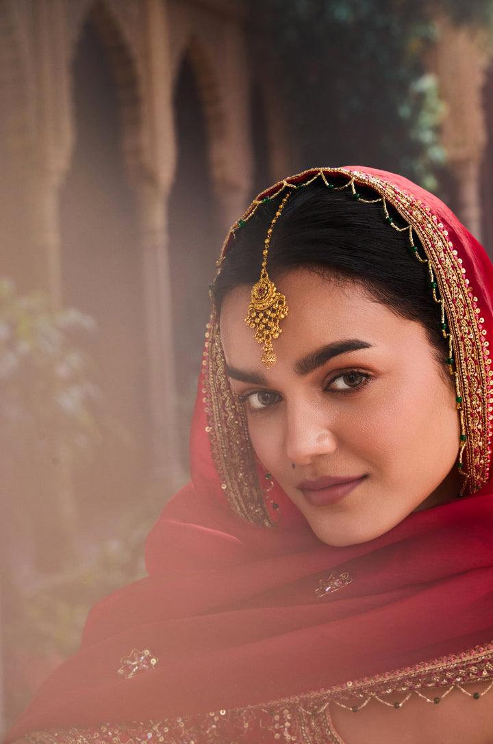 Harini Temple Work Maangtikka