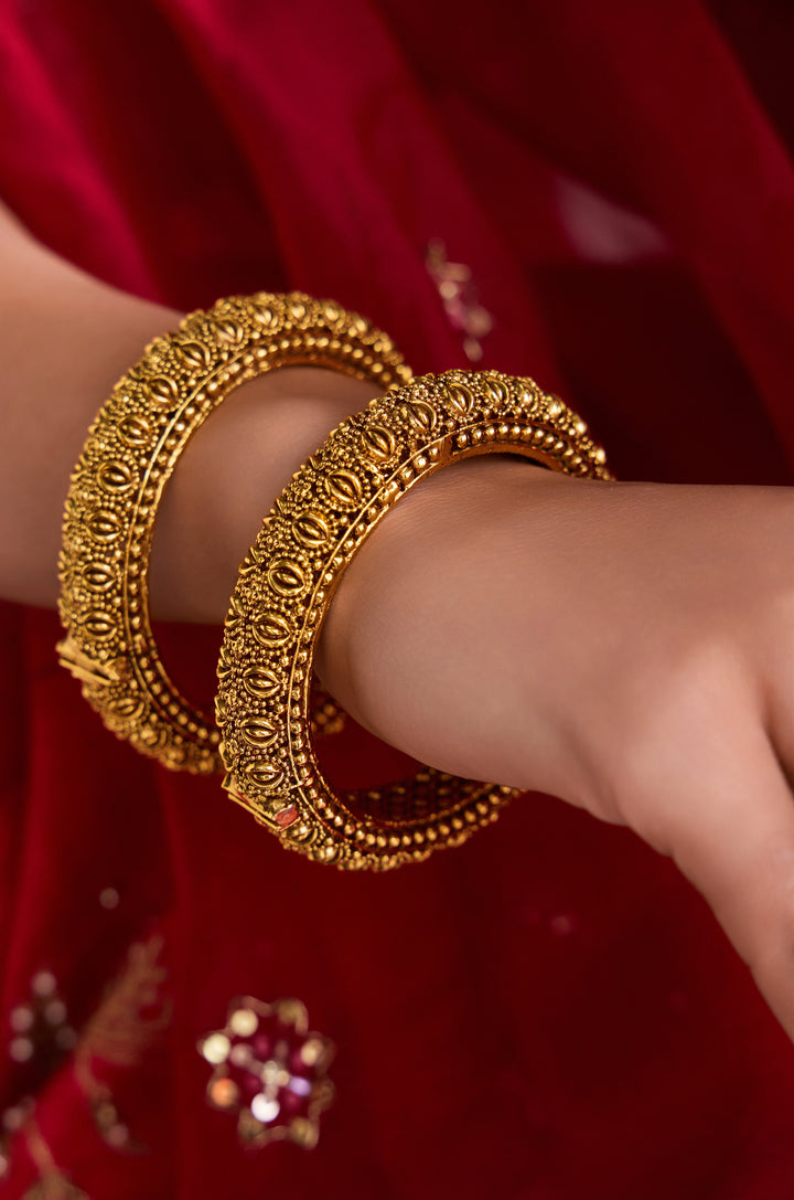Jaya Temple Bangles - Set of 2