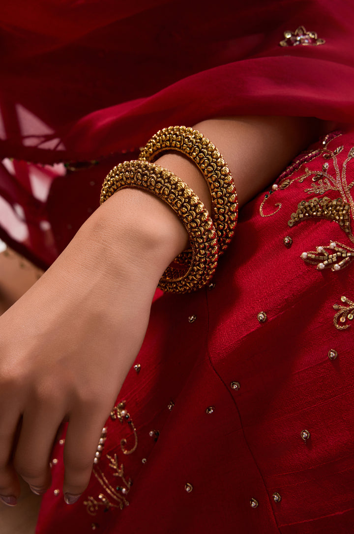 Yamika Temple Bangles - Set of 2