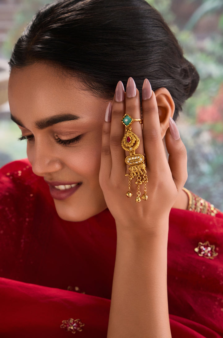 Bhavya Temple Work Ring