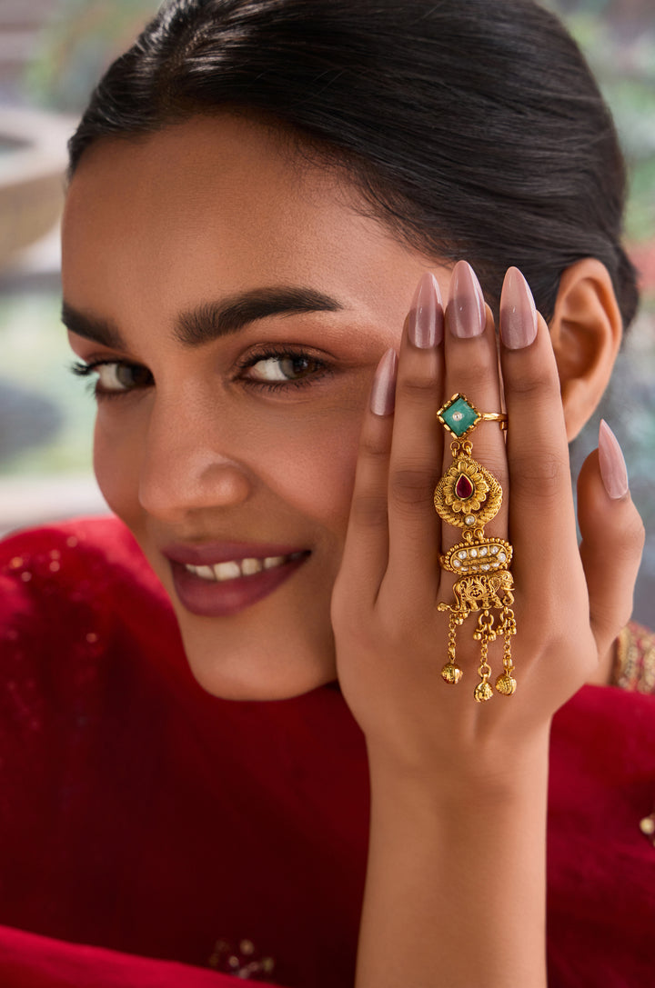 Bhavya Temple Work Ring