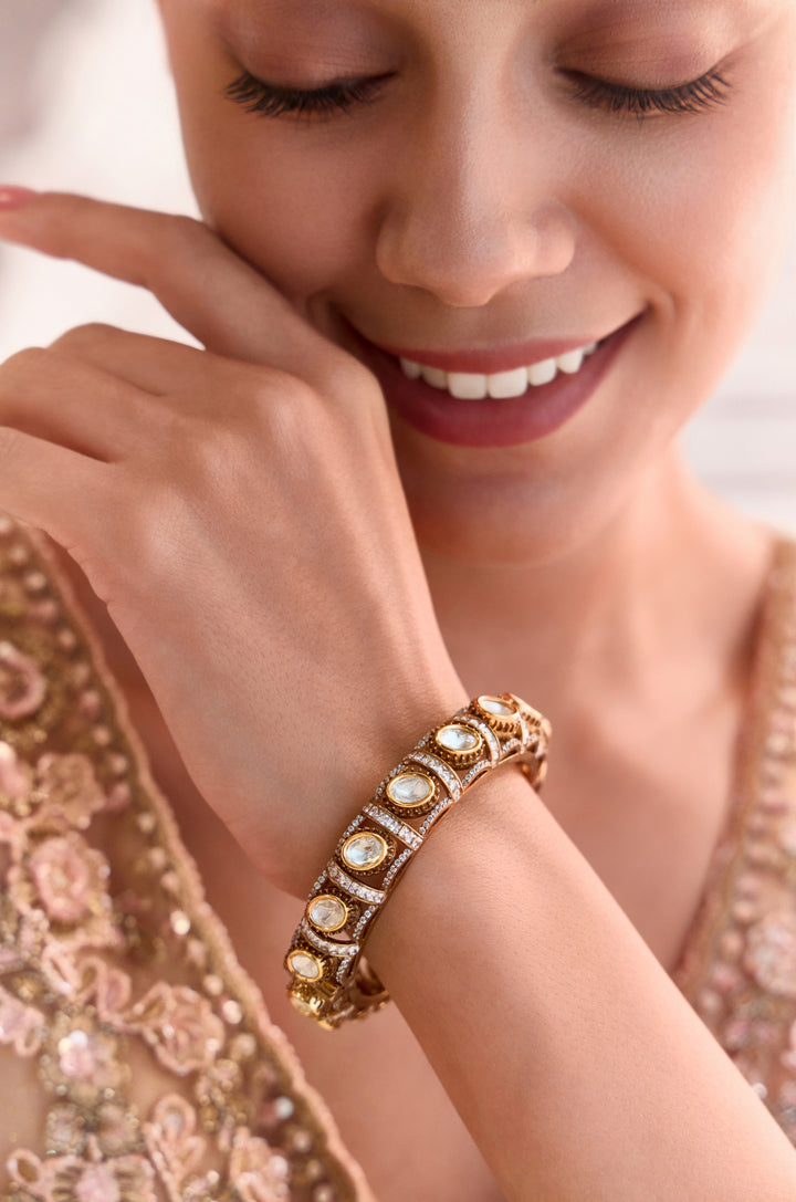 Mehrun Polki Bangle