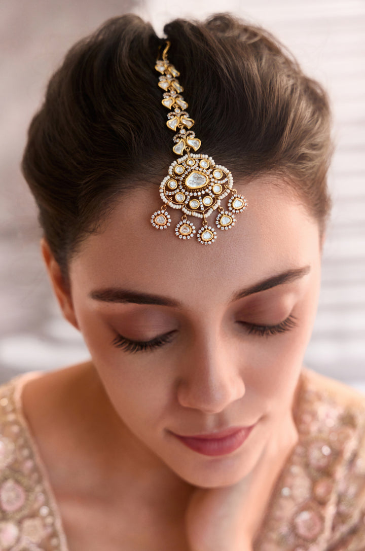 Vedanshi Polki Maangtikka