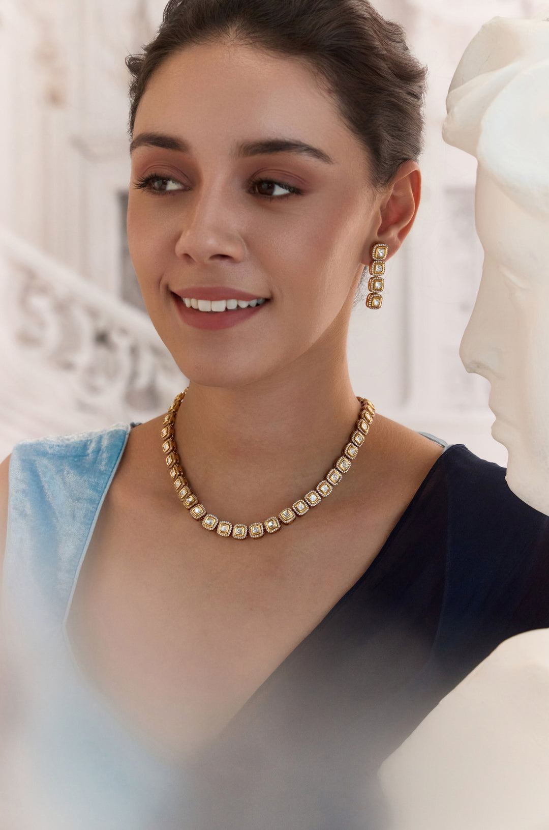 Veya Polki Necklace Set