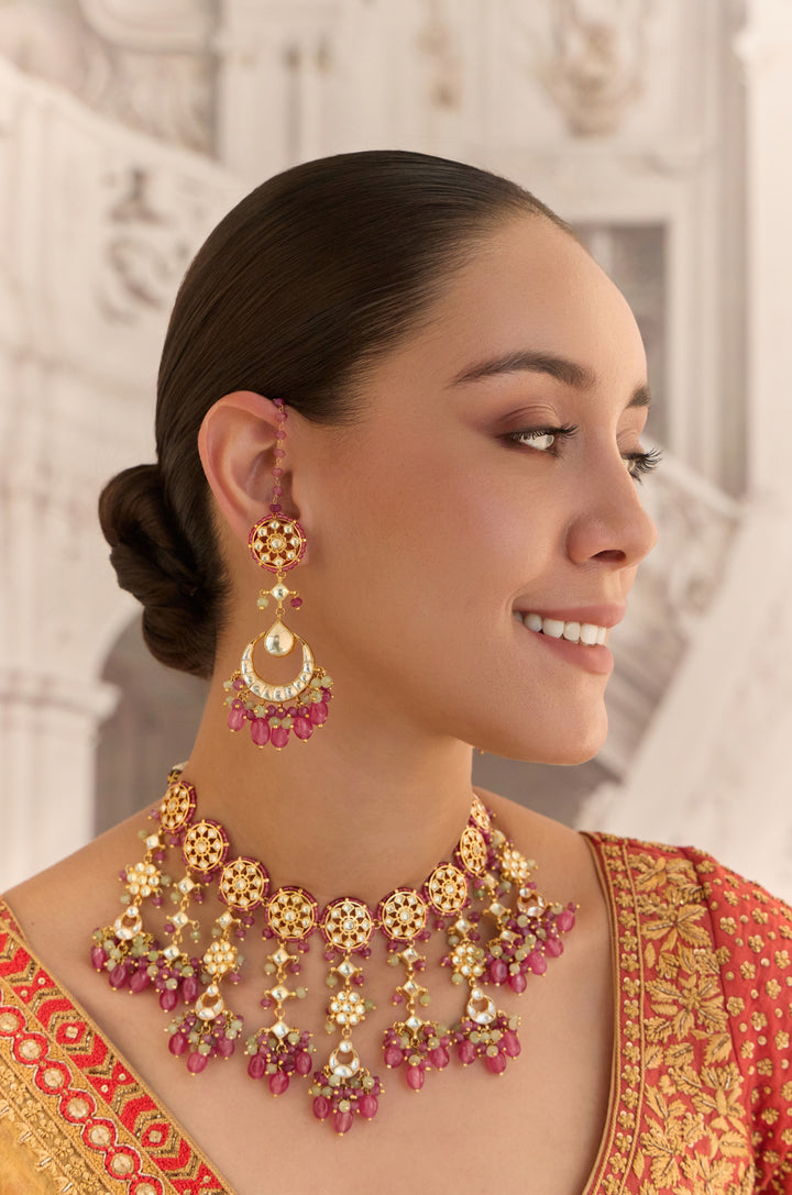 Shyamil Kundan Necklace Set