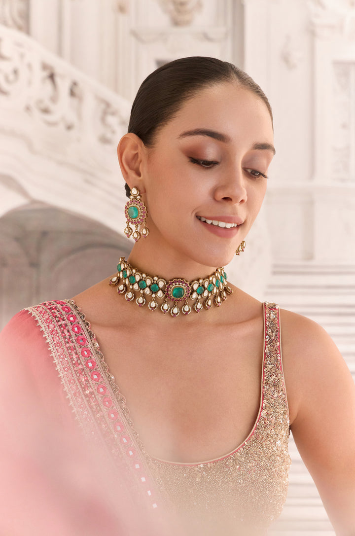 Arohi Polki Necklace Set