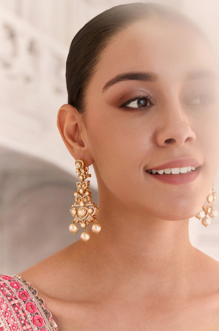 Mehrun Polki Earrings