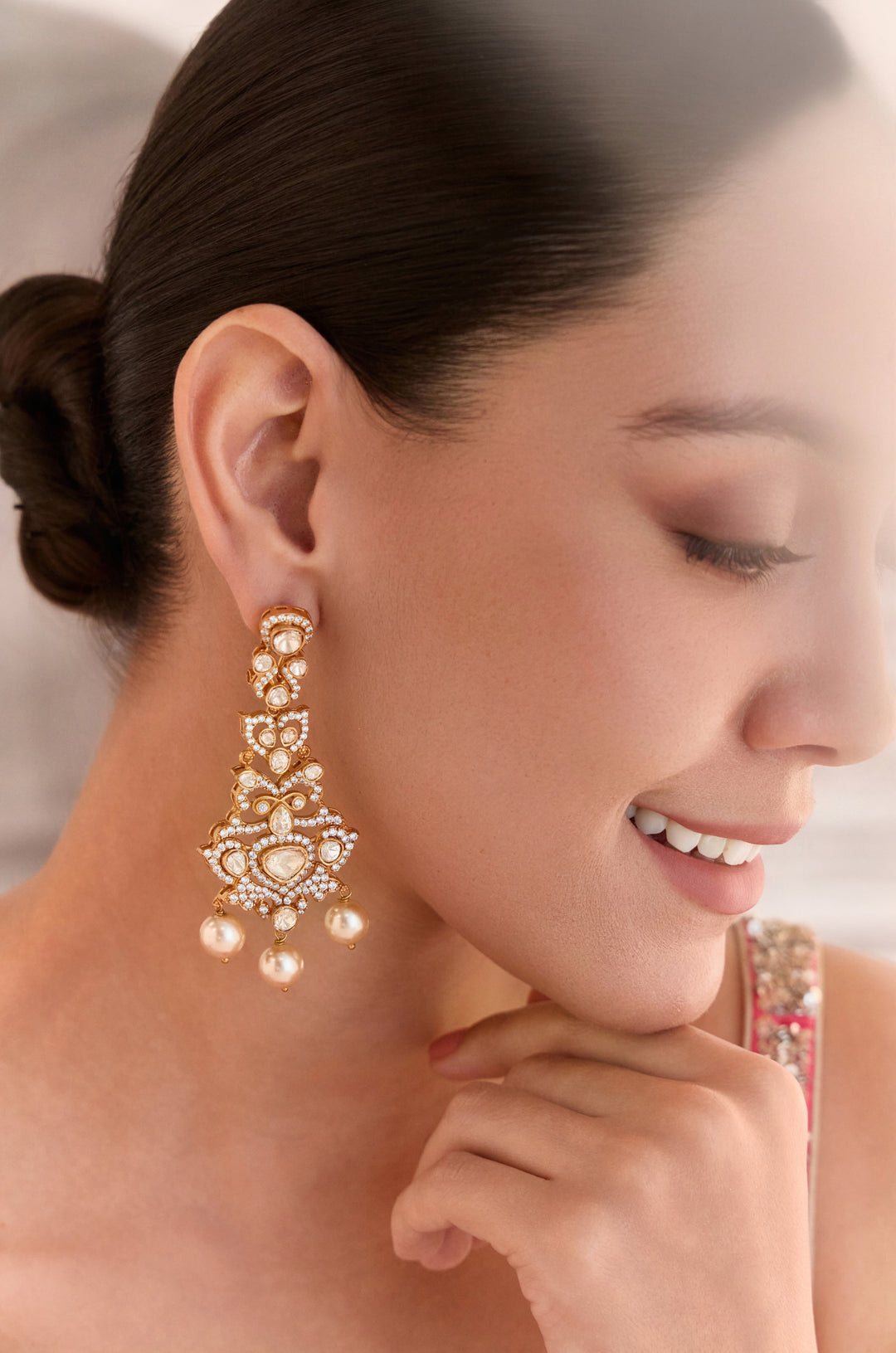 Mehrun Polki Earrings