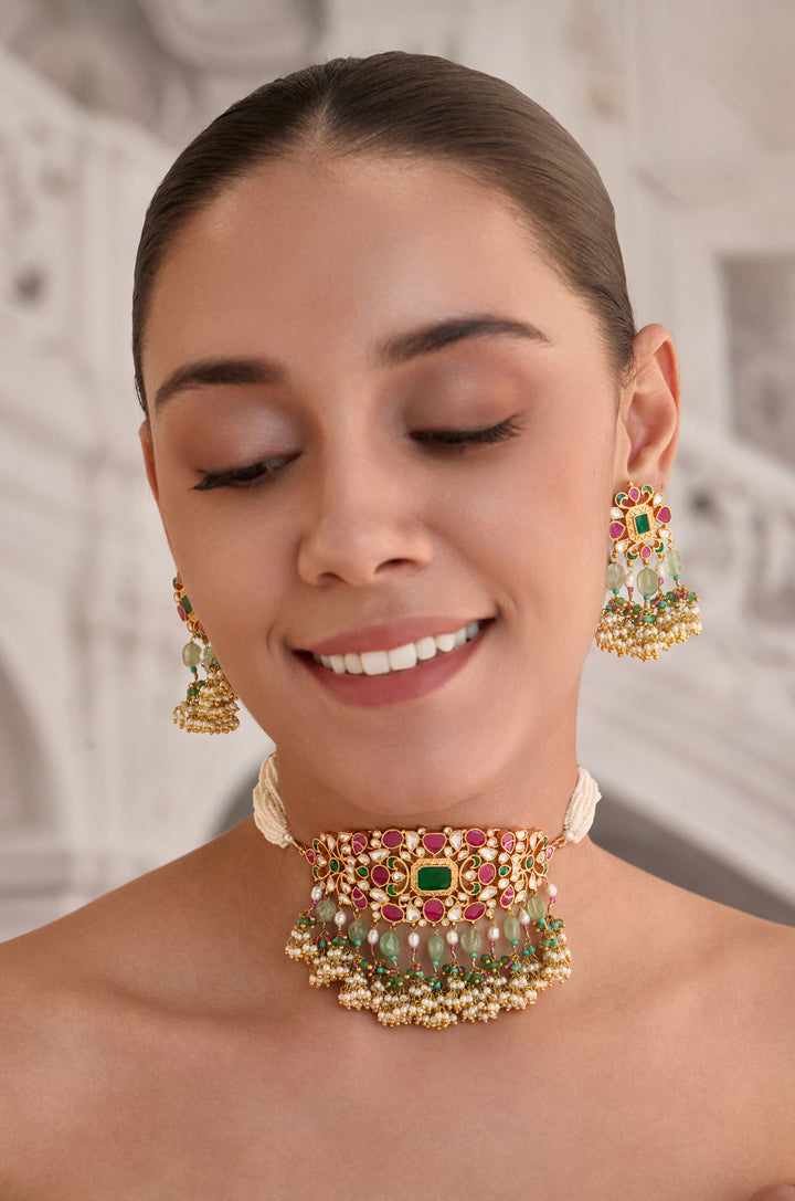Zoya Kundan Necklace Set