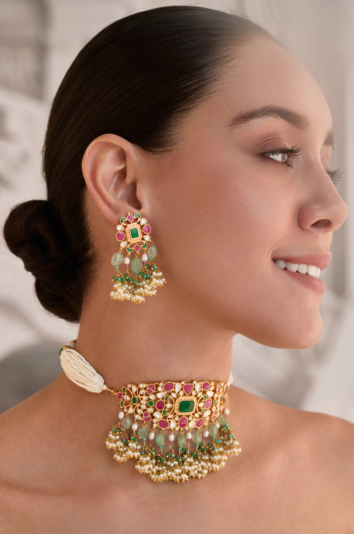 Zoya Kundan Necklace Set