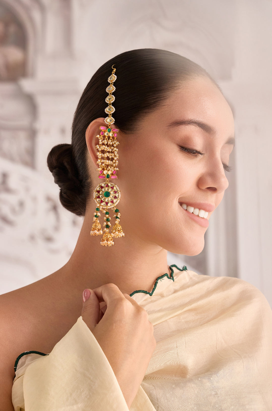 Roshna Kundan Earrings