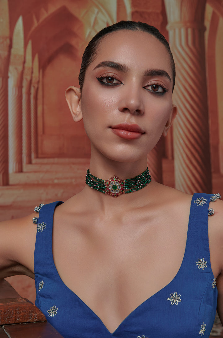 Myra Green Choker Necklace