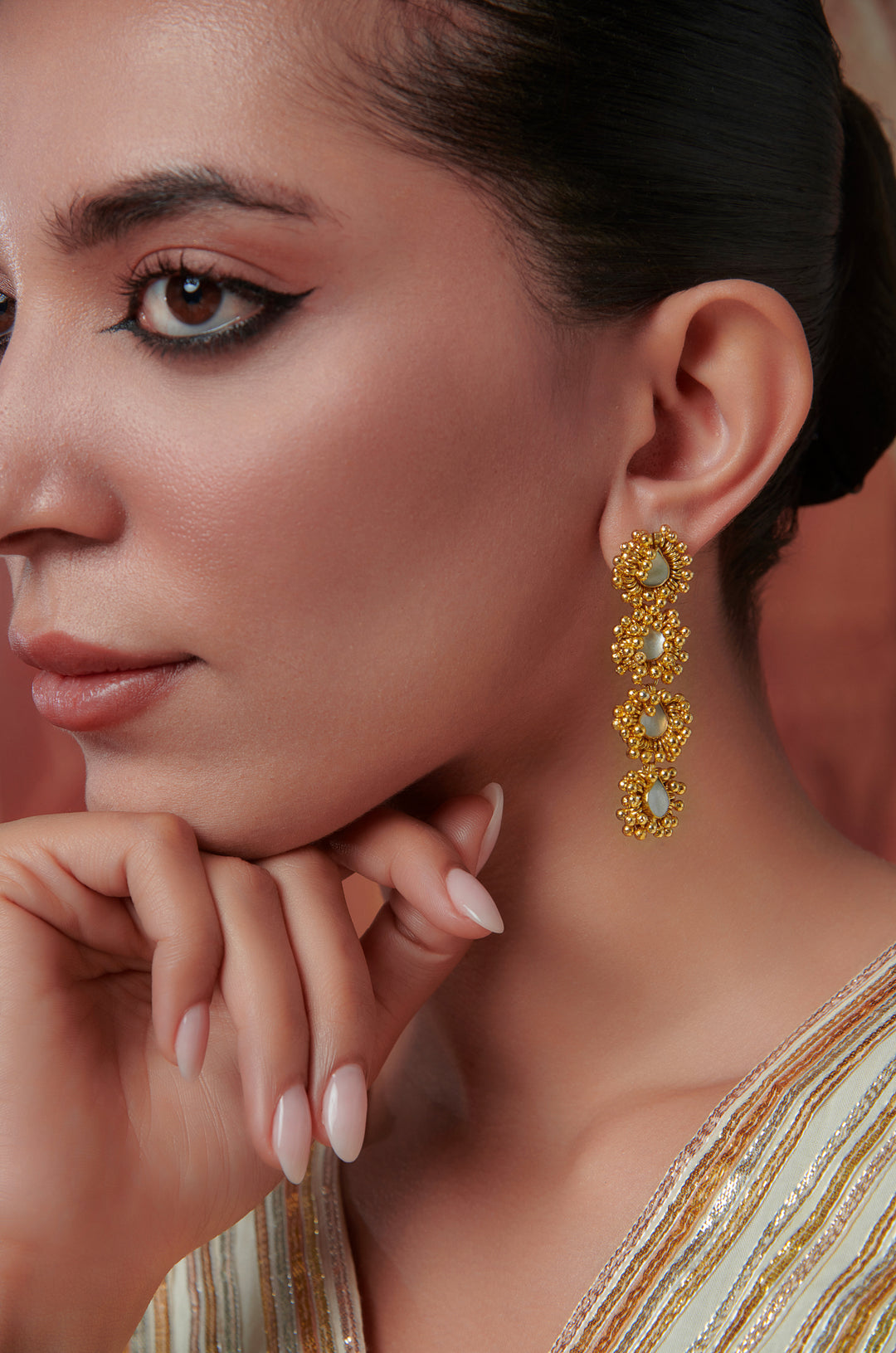 Nikita Mother of Pearl Earrings