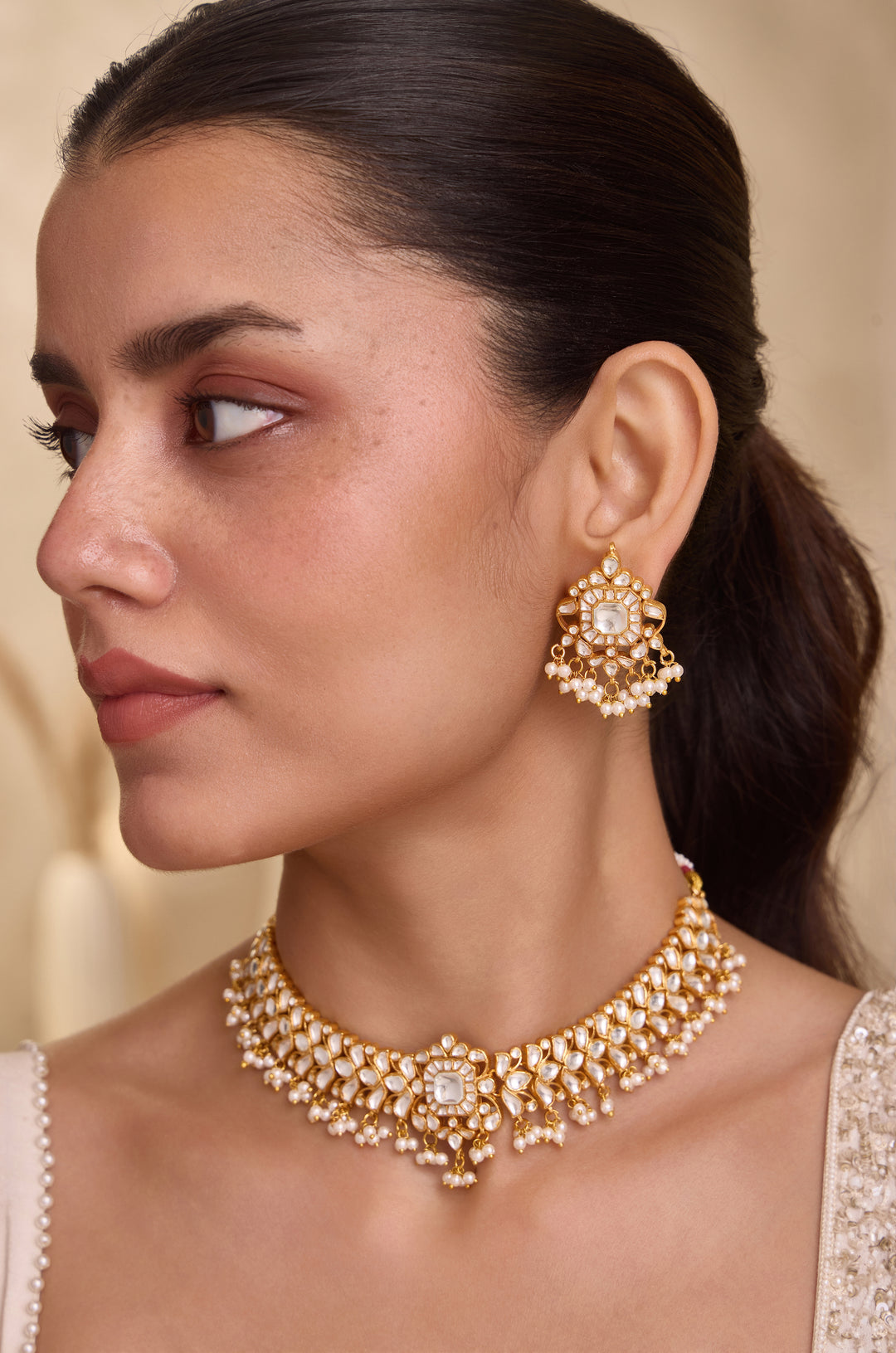 Maham Kundan Necklace Set