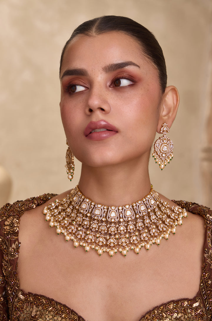 Serah Polki Necklace Set