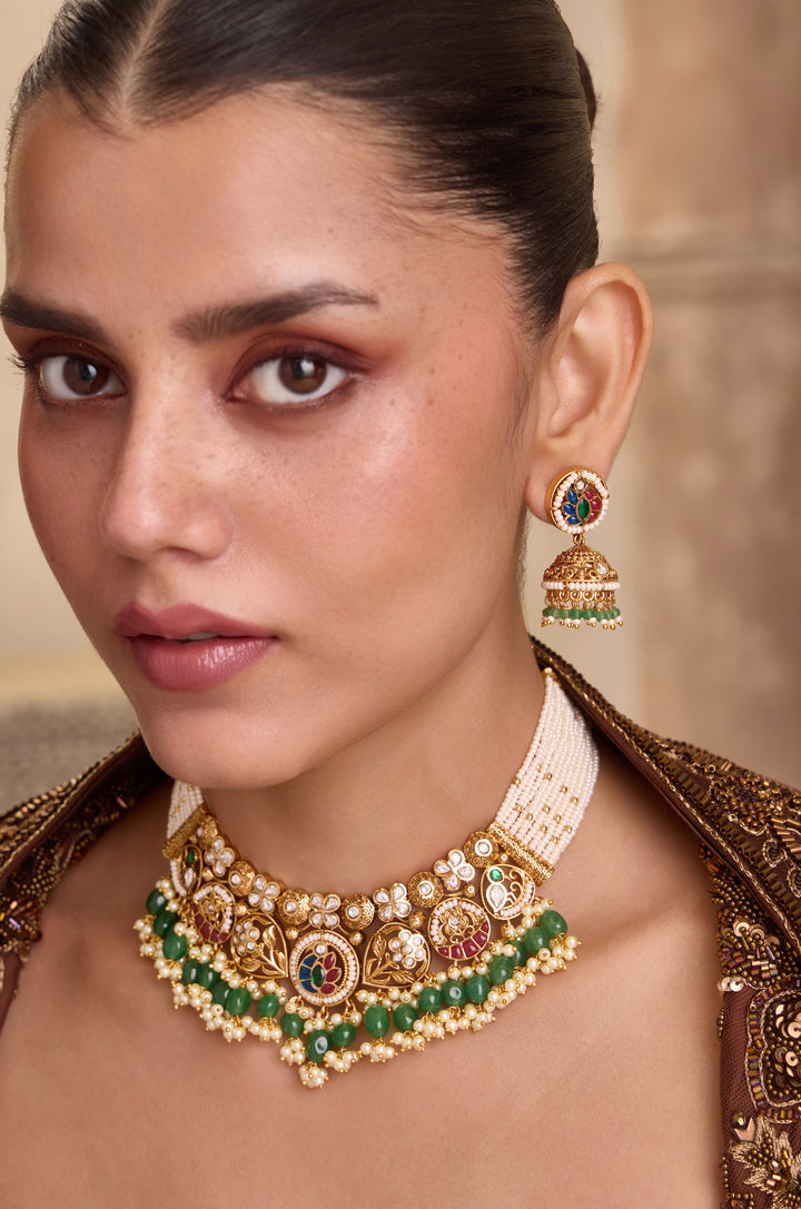 Samaya Kundan Necklace Set