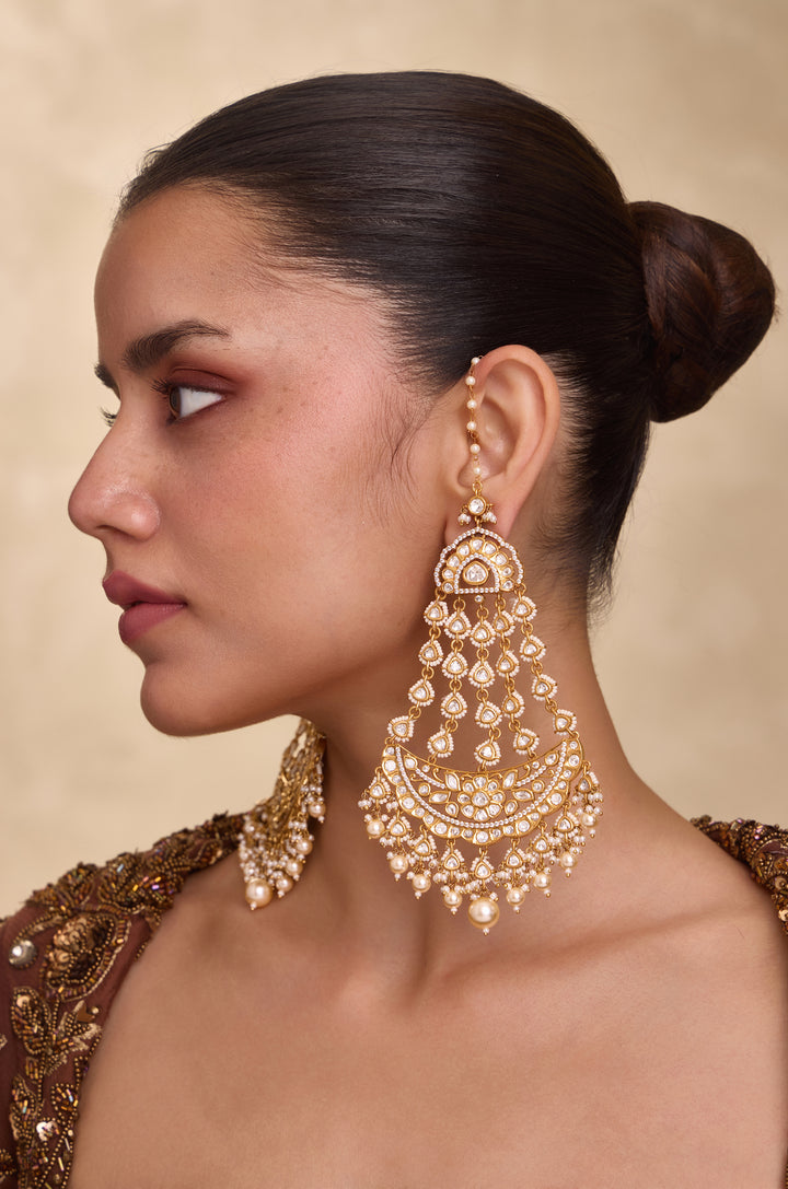Dhruvika Chandbala Polki Earrings