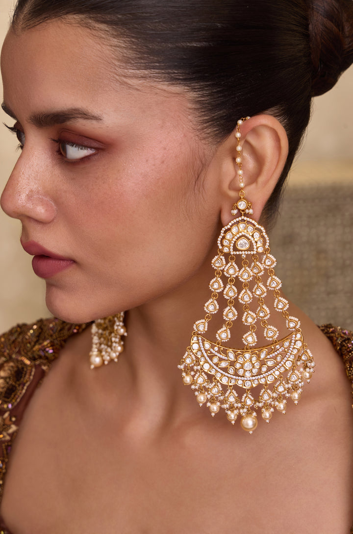 Dhruvika Chandbala Polki Earrings