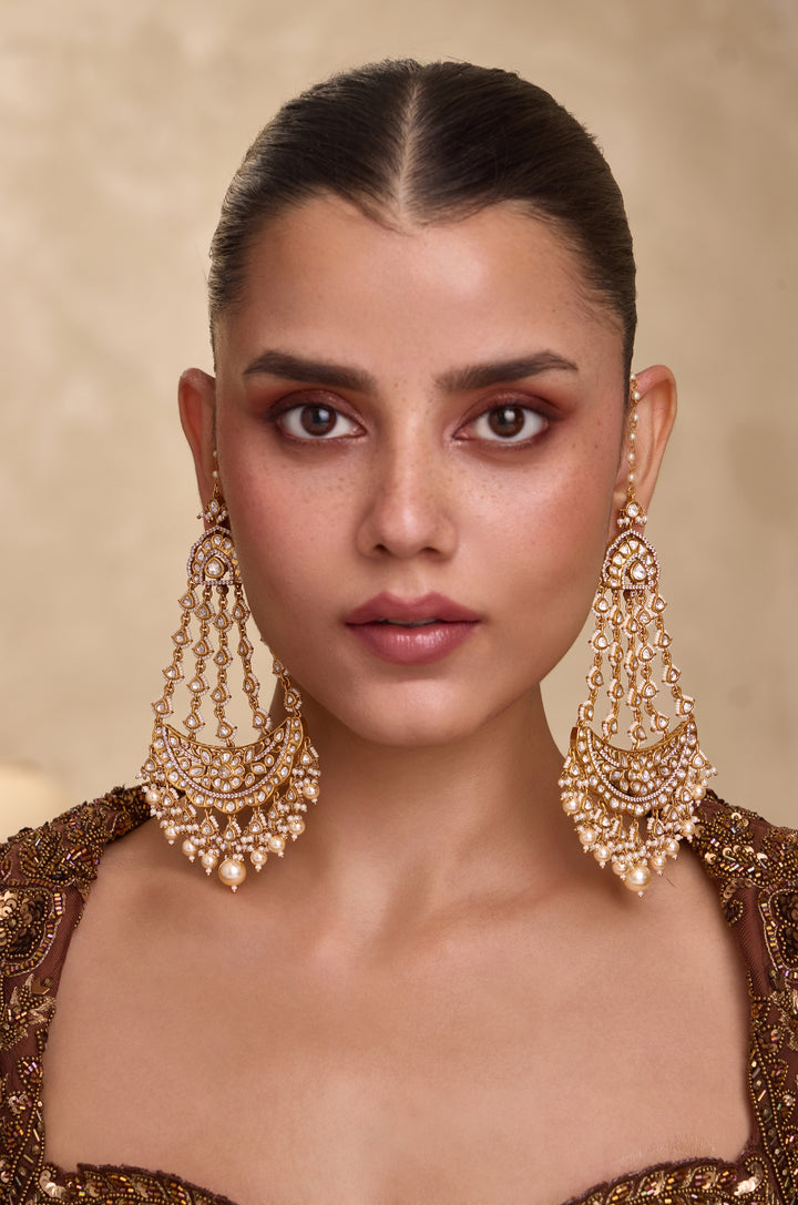 Dhruvika Chandbala Polki Earrings