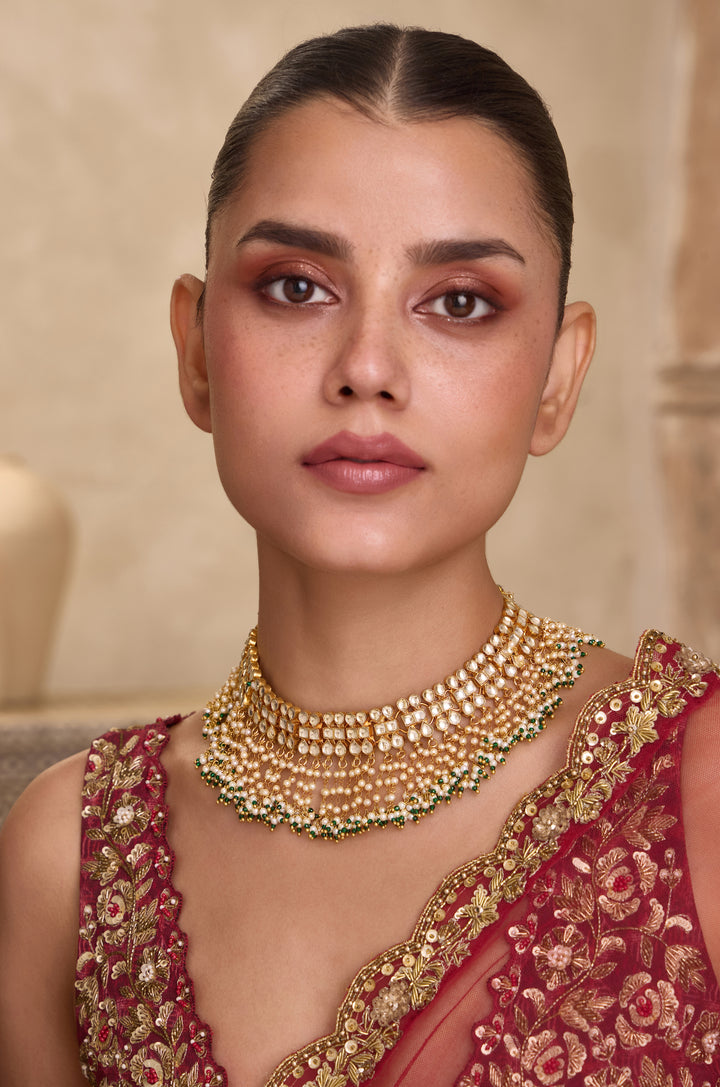 Eesha Kundan Pearls Necklace