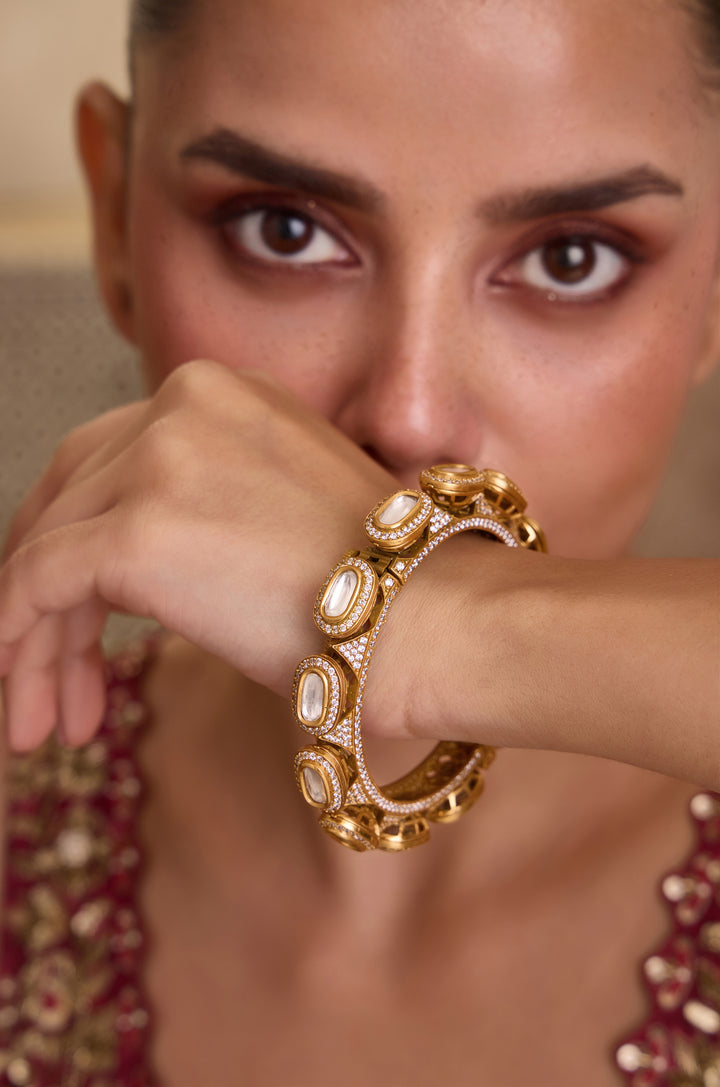 Zarqa Polki Bangle
