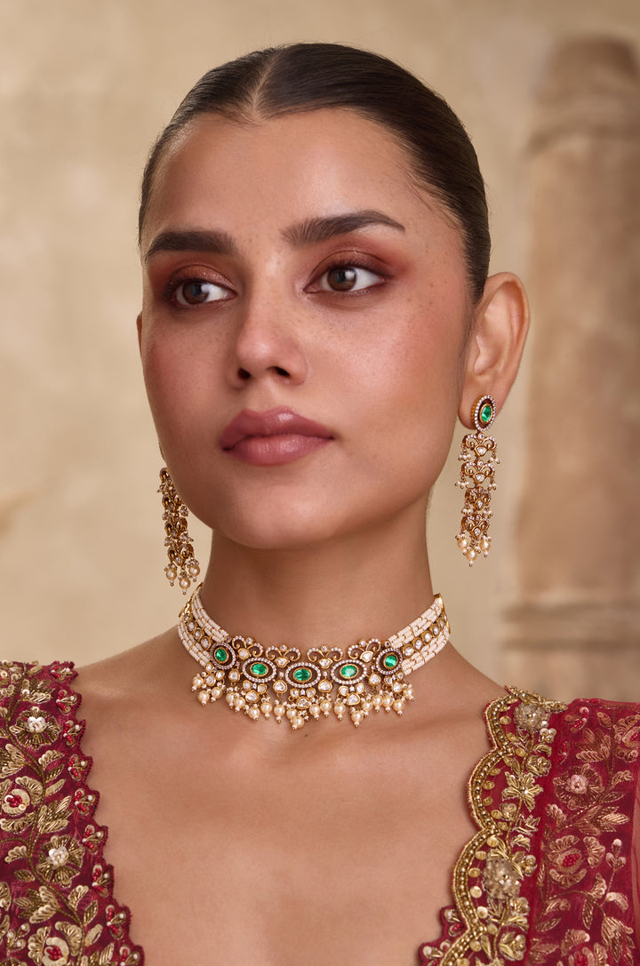 Ridhita Polki Necklace Set