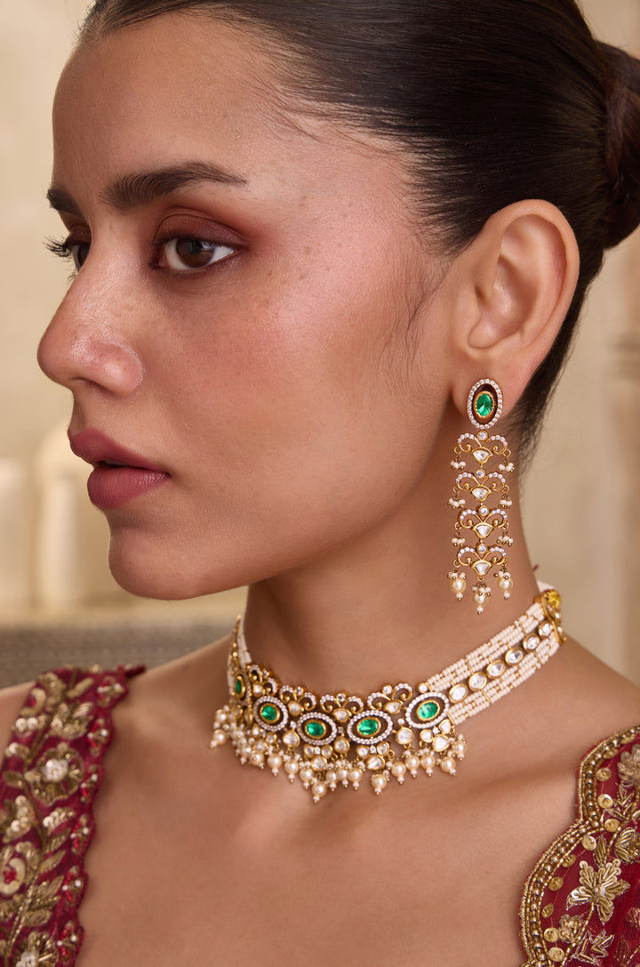 Ridhita Polki Necklace Set