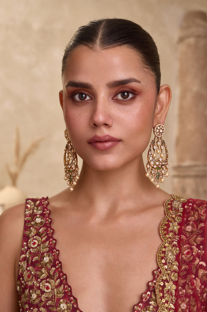 Chandrika Polki Earrings