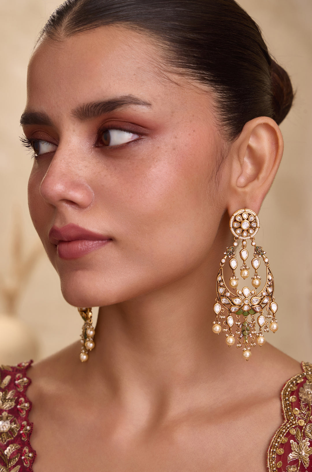 Chandrika Polki Earrings