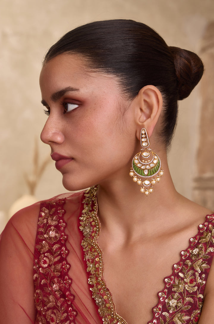 Selena Polki Earrings
