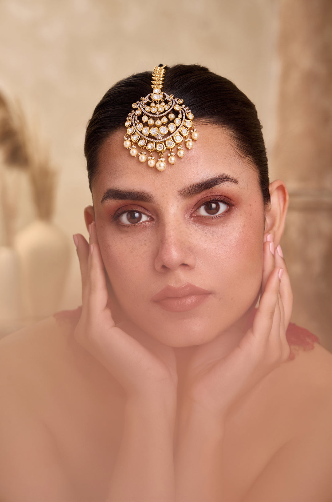 Anaya Polki Maangtikka