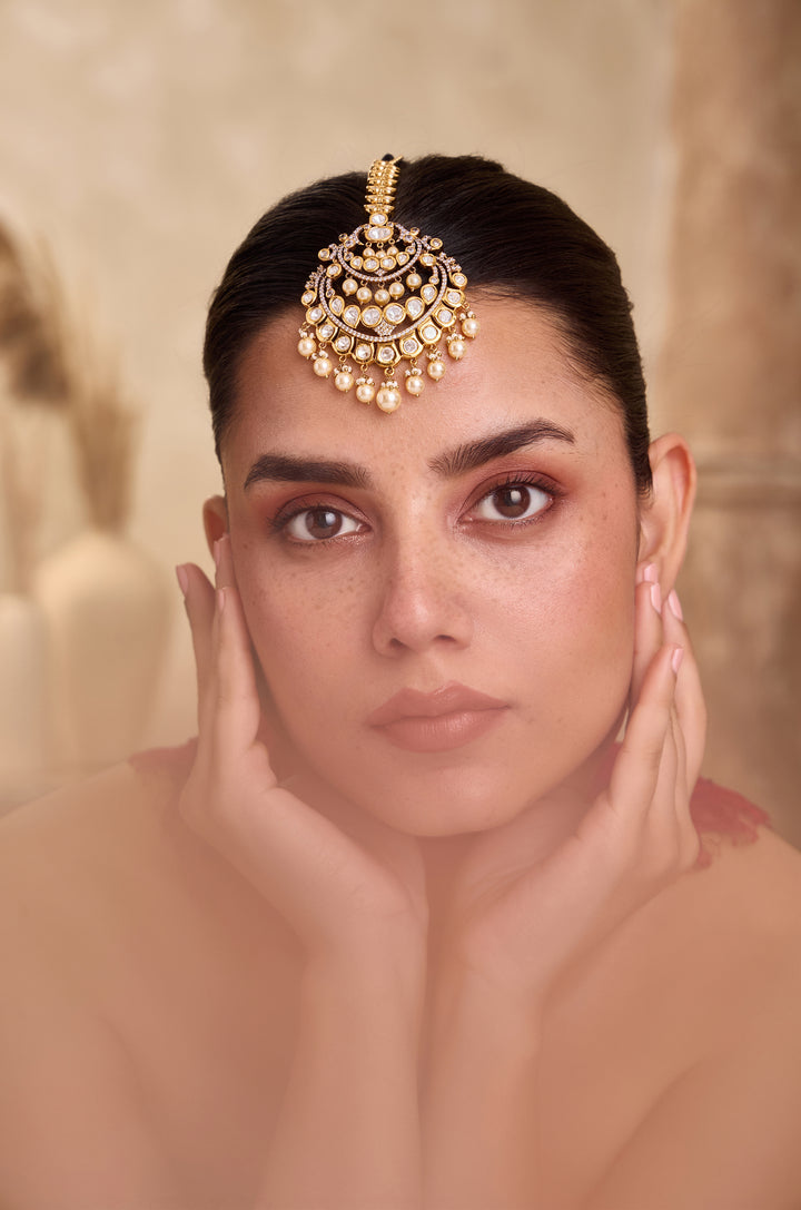 Anaya Polki Maangtikka