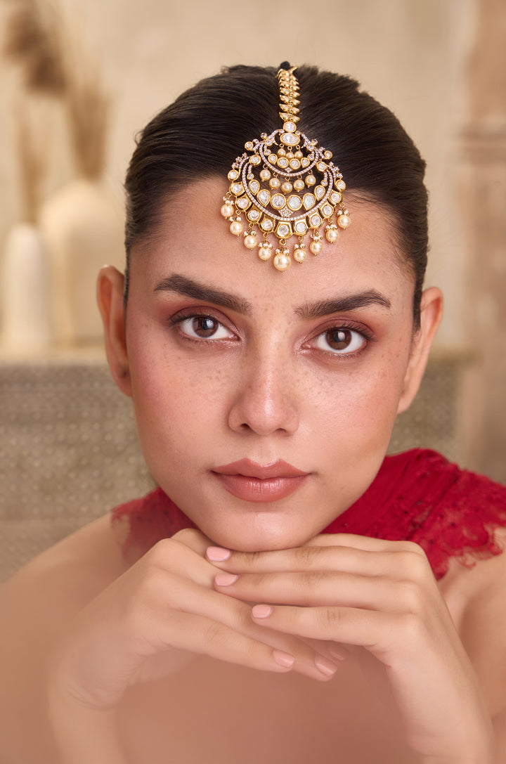 Anaya Polki Maangtikka
