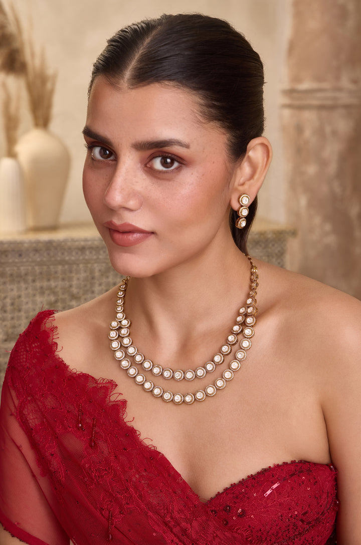 Aarohi Layered Polki Set