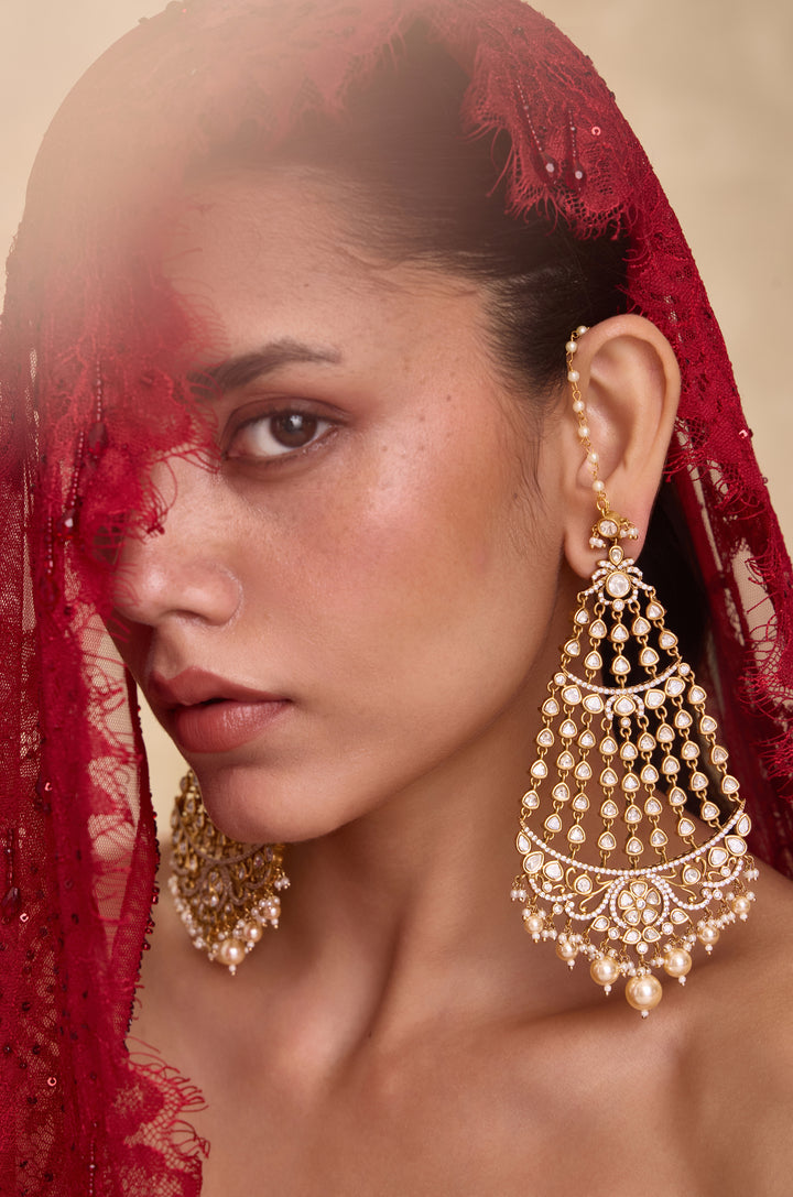 Tarini Polki Statement Earrings